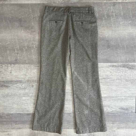 Express Bootcut Trouser Dress Pant Womens 8 (30X33) Mid Rise Wool Blend Career - Picture 4 of 6